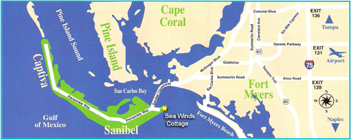 Sanibel Island Map