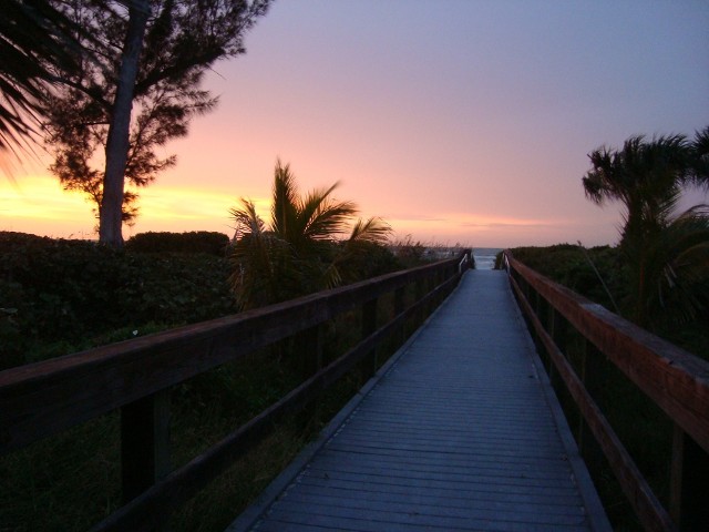 Pier At Dusk 